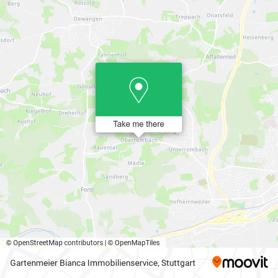 Карта Gartenmeier Bianca Immobilienservice