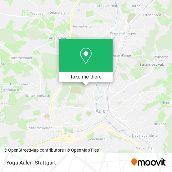 Карта Yoga Aalen