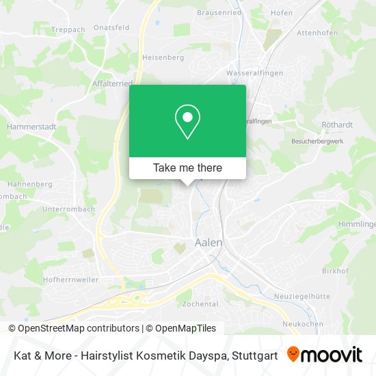 Kat & More - Hairstylist Kosmetik Dayspa map