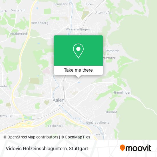 Карта Vidovic Holzeinschlaguntern