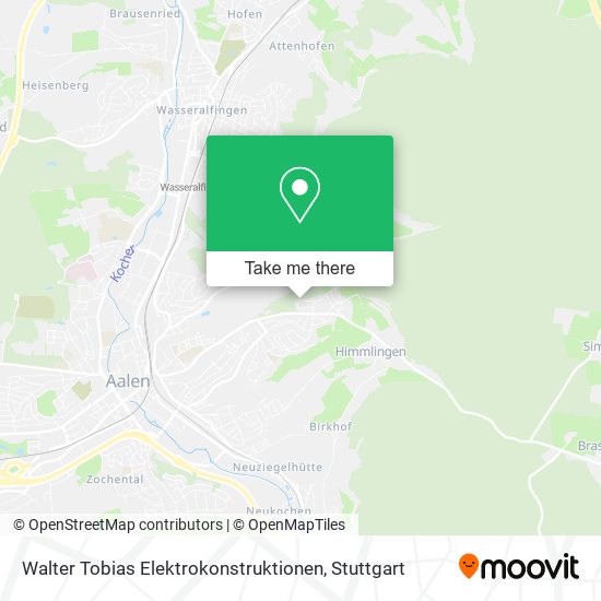 Карта Walter Tobias Elektrokonstruktionen