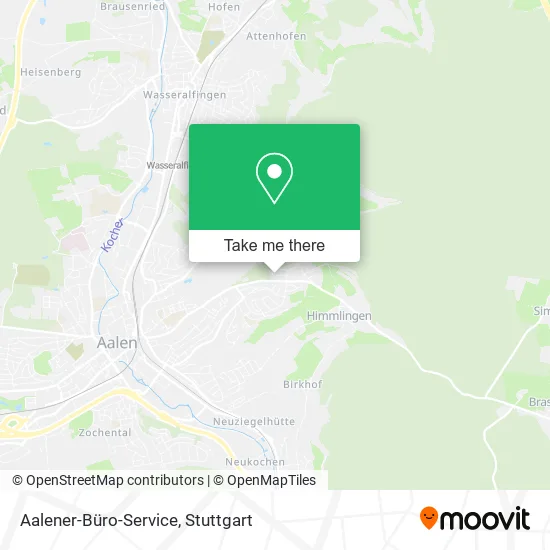 Карта Aalener-Büro-Service