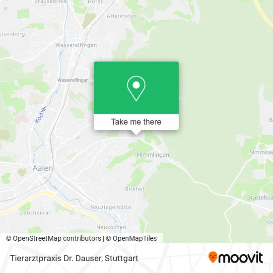 Карта Tierarztpraxis Dr. Dauser
