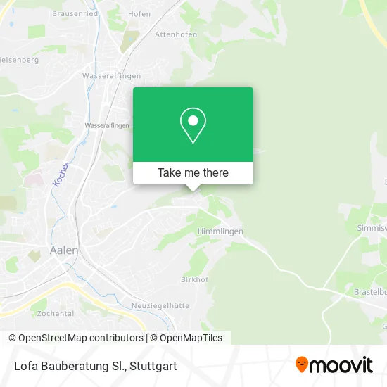 Карта Lofa Bauberatung Sl.
