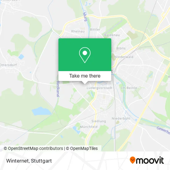 Карта Winternet