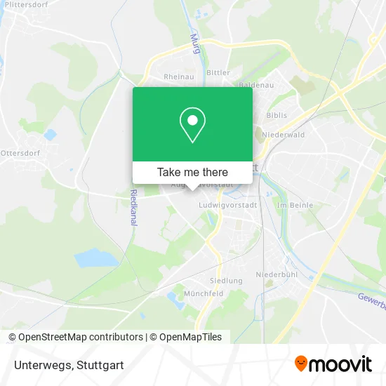 Карта Unterwegs