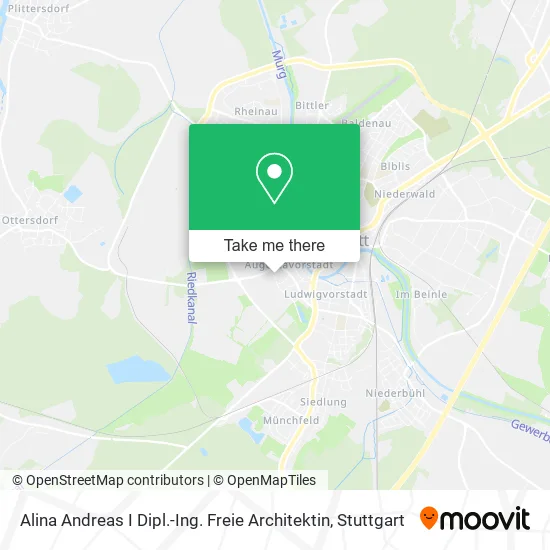 Карта Alina Andreas I Dipl.-Ing. Freie Architektin