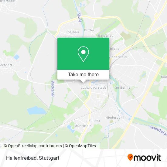 Карта Hallenfreibad