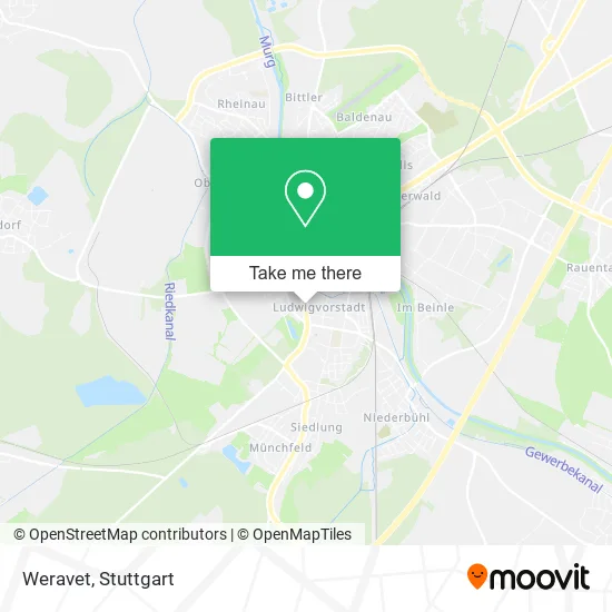 Карта Weravet