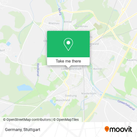 Карта Germany