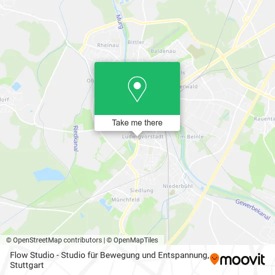 Карта Flow Studio - Studio für Bewegung und Entspannung