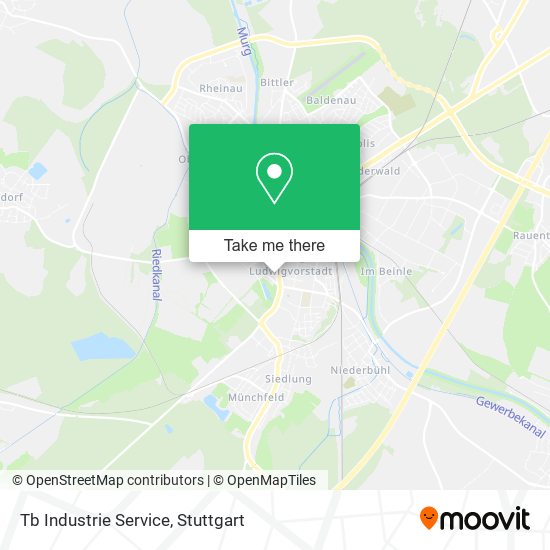 Карта Tb Industrie Service