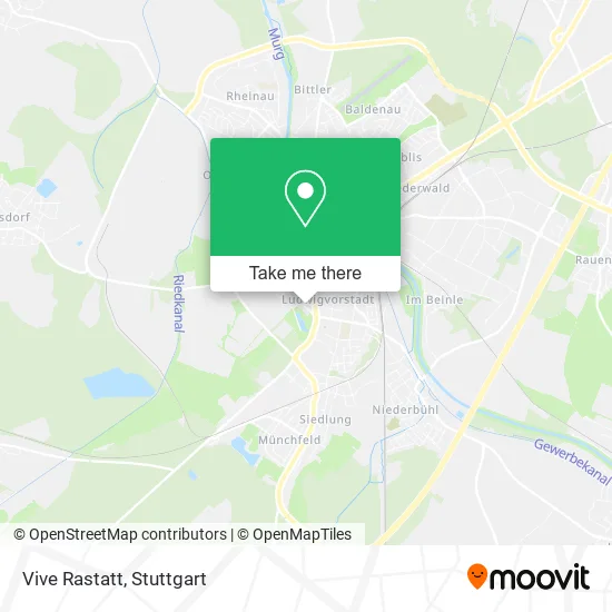 Карта Vive Rastatt