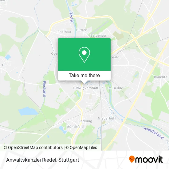 Карта Anwaltskanzlei Riedel