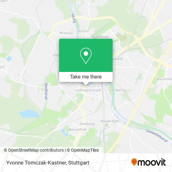 Карта Yvonne Tomczak-Kastner