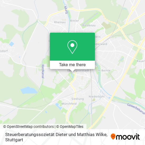 Steuerberatungssozietät Dieter und Matthias Wilke map