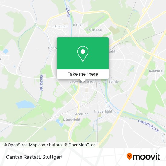 Карта Caritas Rastatt