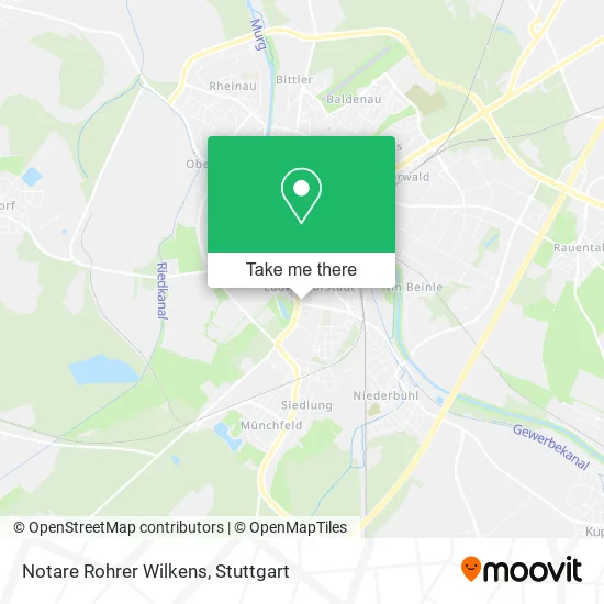 Карта Notare Rohrer Wilkens
