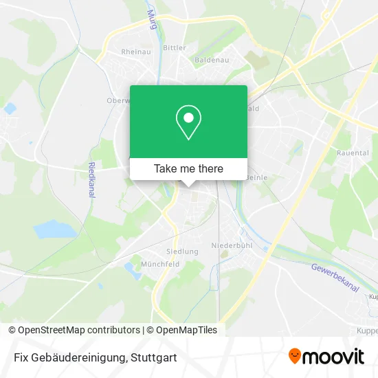 Карта Fix Gebäudereinigung