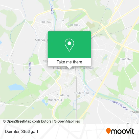 Карта Daimler