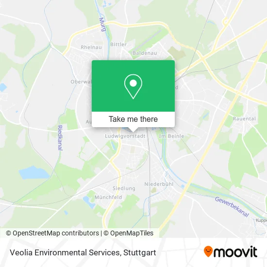 Карта Veolia Environmental Services