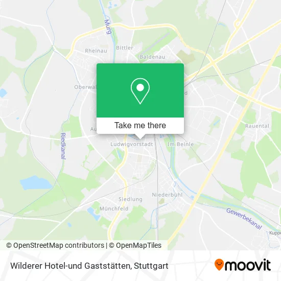 Карта Wilderer Hotel-und Gaststätten