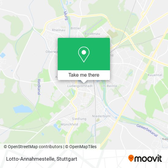 Lotto-Annahmestelle map