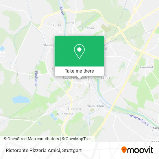 Карта Ristorante Pizzeria Amici