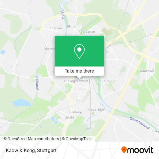Карта Kaow & Keng