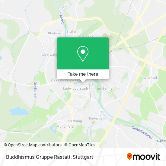 Карта Buddhismus Gruppe Rastatt