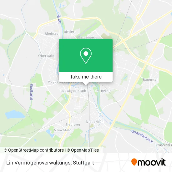 Карта Lin Vermögensverwaltungs