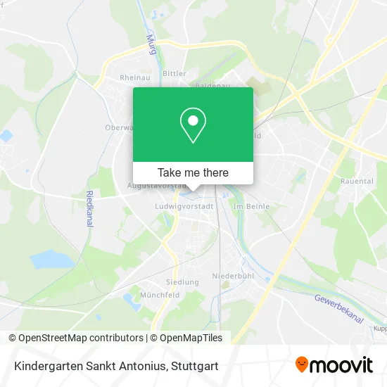 Карта Kindergarten Sankt Antonius