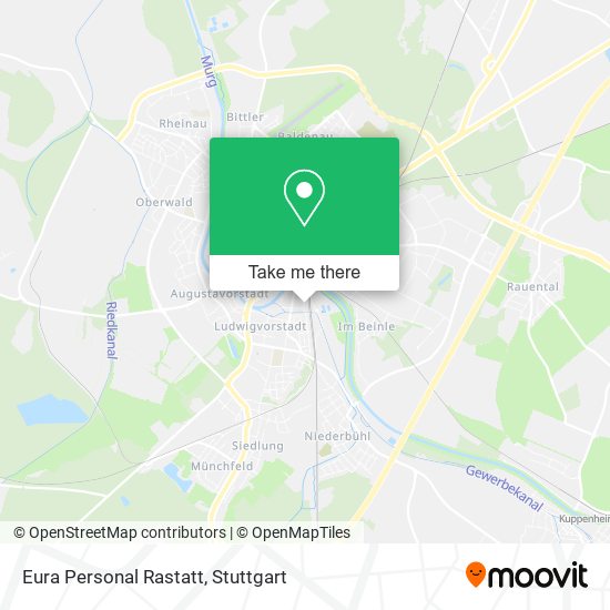 Карта Eura Personal Rastatt