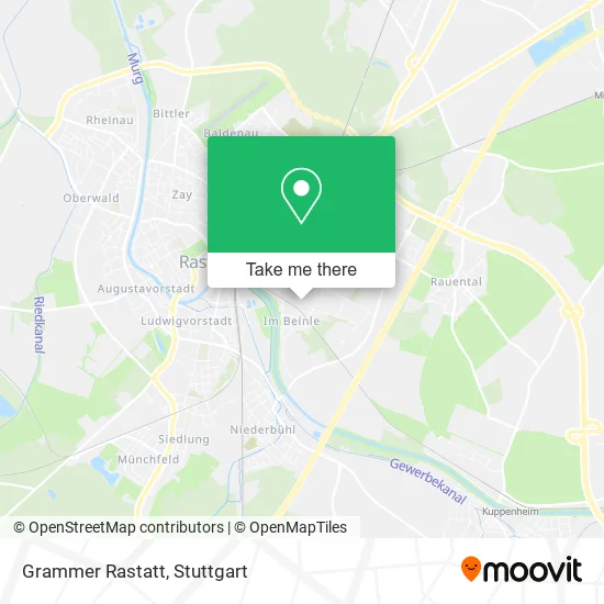 Карта Grammer Rastatt