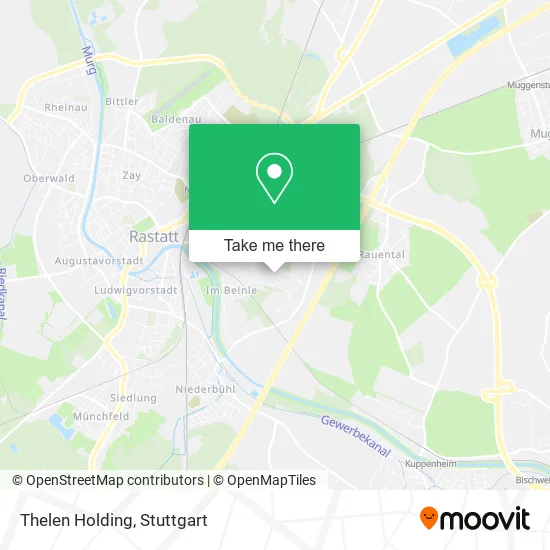 Карта Thelen Holding