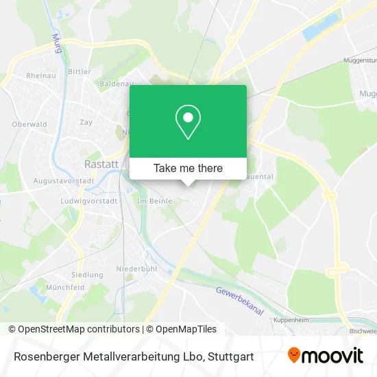 Карта Rosenberger Metallverarbeitung Lbo