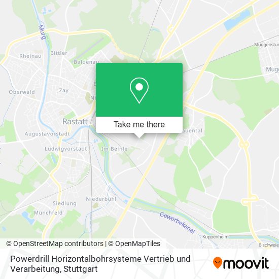 Powerdrill Horizontalbohrsysteme Vertrieb und Verarbeitung map