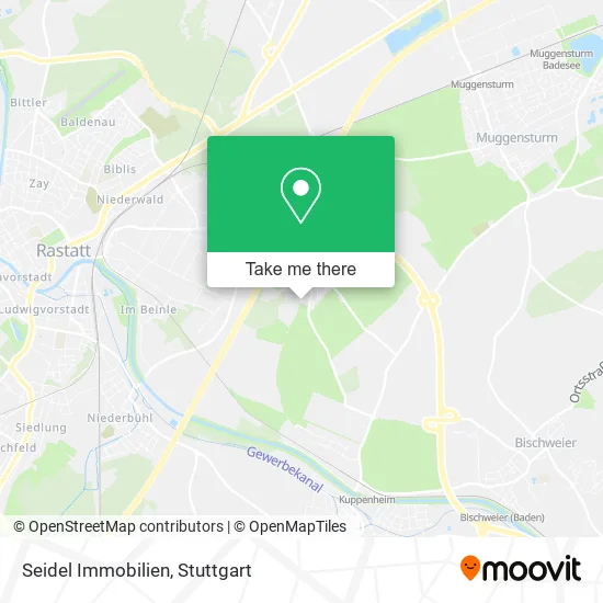 Карта Seidel Immobilien
