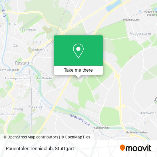 Rauentaler Tennisclub map