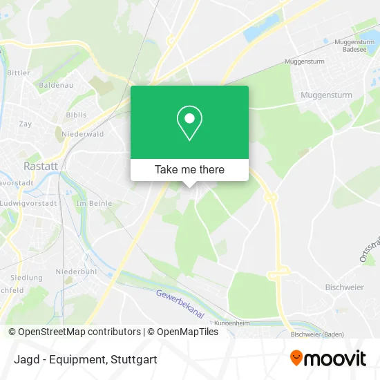 Jagd - Equipment map