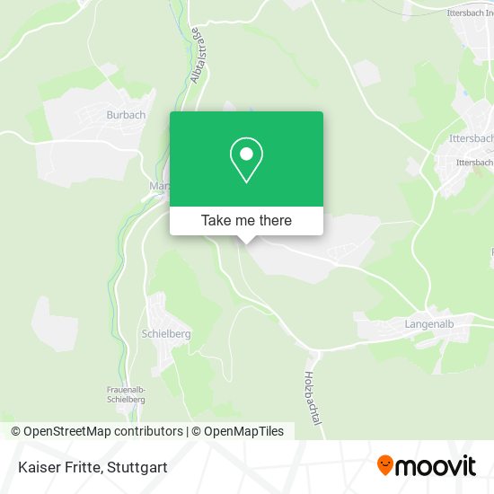 Kaiser Fritte map