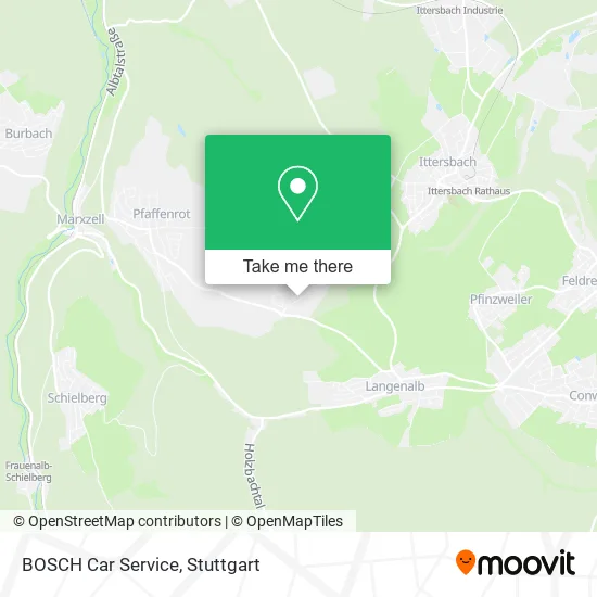 Карта BOSCH Car Service