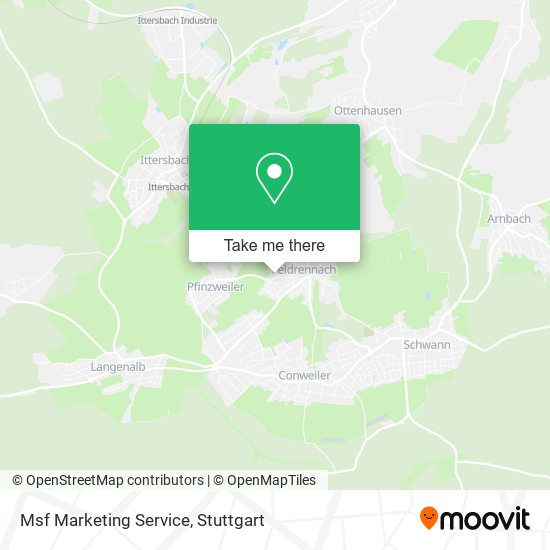 Msf Marketing Service map