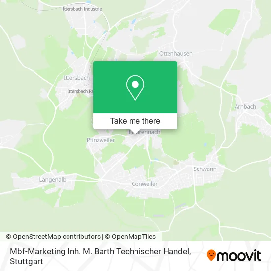 Карта Mbf-Marketing Inh. M. Barth Technischer Handel