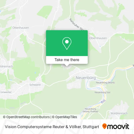 Карта Vision Computersysteme Reuter & Völker