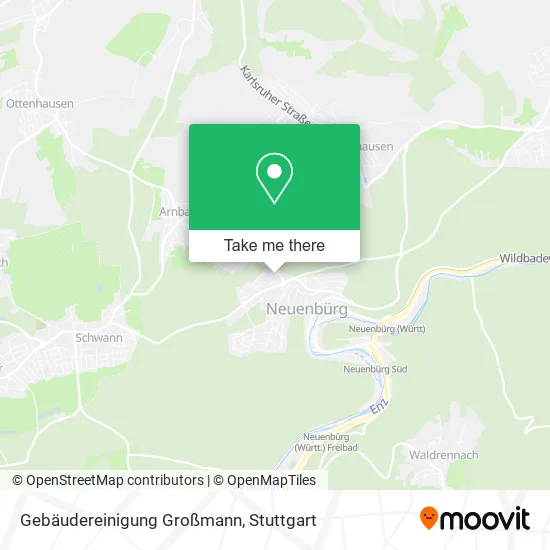 Карта Gebäudereinigung Großmann