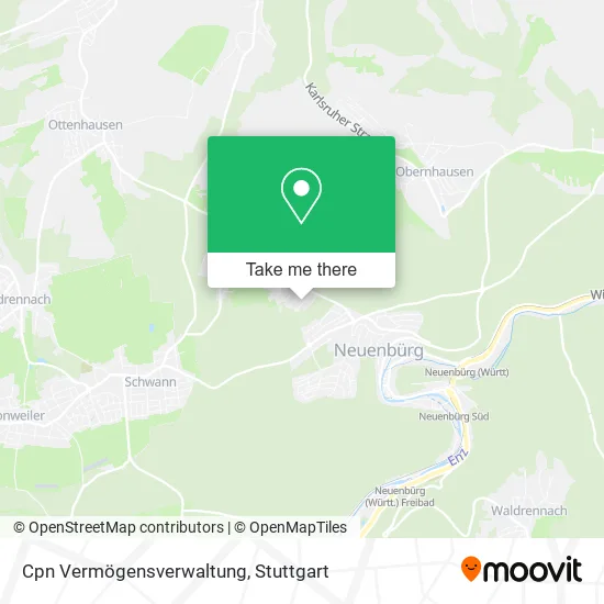 Карта Cpn Vermögensverwaltung