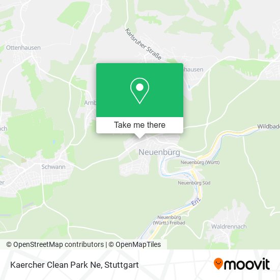 Kaercher Clean Park Ne map