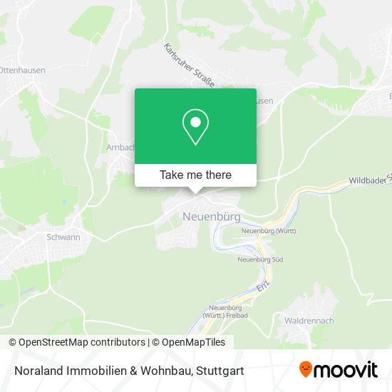 Noraland Immobilien & Wohnbau map