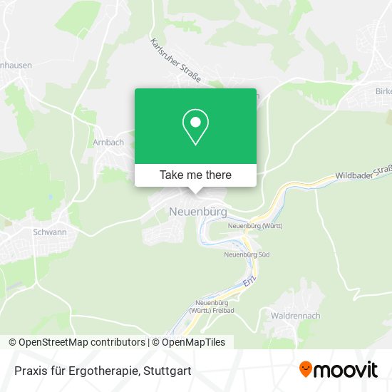 Praxis für Ergotherapie map